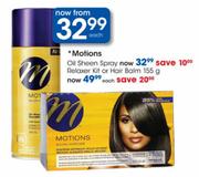 Motions Relaxer Kit or Hair Balm-155g