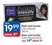 Dark and Lovely Color Intensity-60ml