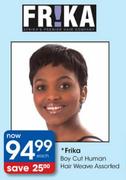Frika Boy Cut Human Hair Weave Assorted-each