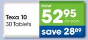 Texa 10 30 Tablets