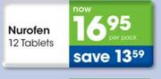 Nurofen 12 Tablets