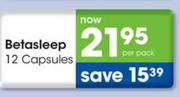 Betasleep-12 Capsules Per Pack