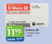 D-Worm SD 1 Single Dose Tablet