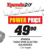 Xpanda Tiger Spike Electro Galvanised-1.5m Lenghts