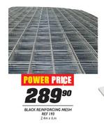 Black Reinforcing Mesh Ref 193-2.4mx6m