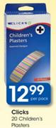Clicks 20 Childrens Plasters