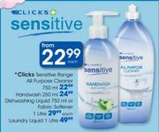 Clicks Sensitive Laundry Liquid-1ltr