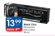 Black Chic Permanent Hair Colour-50ml