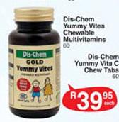 Dis-Chem Yummy Vites Chewable Multi-Vitamin-60's
