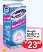 Benylin Children's Wet Cough-100ml