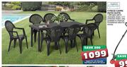 9 Piece Capri Patio Suite