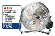 Aeg Floor Fan Chrome 130W-16"