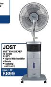 Jost Mist Fan Silver-16"