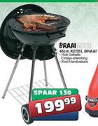 Braaimate 45cm Ketel Braai
