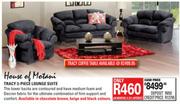 House Of Motani Tracy 3 Piece Lounge Suite