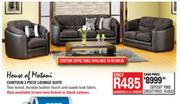 House Of Motani Contour 3 Piece Lounge Suite