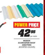 Modek Econospan Roof Sheeting-Per Metre