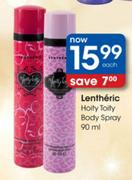 Lentheric Hoity Toity Body Spray-90ml Each