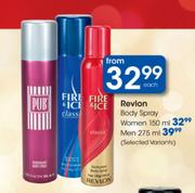 Revlon Body Spray Men-275ml Each