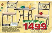3 Piece Cabrera Bristo Patio Stel