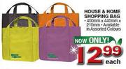 House & Home Shopping Bag-Each