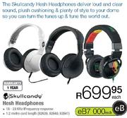 Skullcandy Hesh Headphones-Each