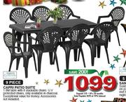 International Exclusivity Capri Patio Suite-9 Piece