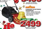 Conquest Elektriese Grassnyer