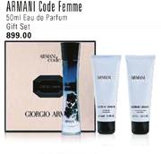 Armani Code Femme Eau De Parfum Gift Set-50ml