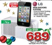 LG IPOD Docking Station(Model ND1520)