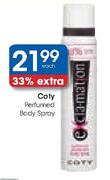 Coty Perfumed Body Spray Each