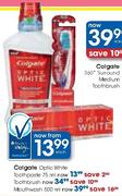 Colgate Optic White Toothpaste-75ml Each