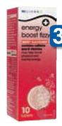 Clicks 10 Energy Boost Fizzy Tablets-Per Pack