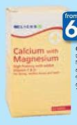 Clicks Calcium With Magnesium Tablets-90's
