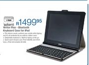 Adonit Writer Plus-Bluetooth Keyboard Case For iPad