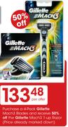 Gillette Mach3 Blades Per Offer