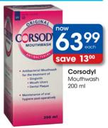 Corsody Mouthwash-200Ml Each