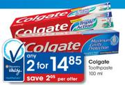 Colgate Toothpaste-2X100Ml