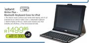 Odonit Writer Plus Bluetooth Keyboard Case For Ipad