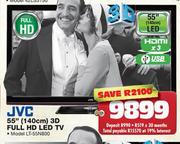 JVC 3D Full HD LED TV-55"(140cm)