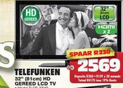 Telefunken HD Gereed LCD TV-32"(81cm)