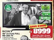 Sony Full HD LED TV-46"(117cm)