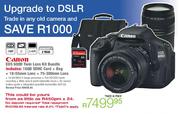 Canon EOS 600D Twin Lens Kit Bundle