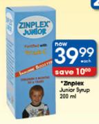 Zinplex Junior Syrup-200ml Each