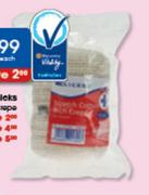 Clicks Stretch Cotton Rich Crepe-100mm Each