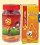 Dyna Jets Or Cal-C-Vita Kids 60 Gummies Or Syrup-150ml