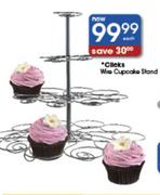 Clicks Wire Cupcake Stand-Each