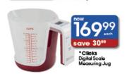 Clicks Digital Scale Measuring Jug-Each