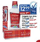 Colgate Optic White Toothpaste-75ml Each