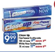 Close Up Fire-Freeze Toothpaste-100ml Each